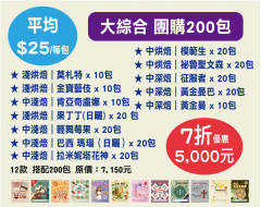 【伯元咖啡】團購7折最低價-充氮氣濾掛咖啡 12款口味【大綜合散裝】共200小包