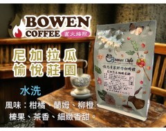 【伯元咖啡】淺烘焙-尼加拉瓜-馬塔加爾帕-愉悅莊園-爪哇種【水洗】半磅咖啡豆 手工挑豆 新鮮烘焙
