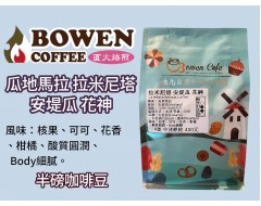【伯元咖啡】中淺烘焙-瓜地馬拉-拉米尼塔-安堤瓜-花神【水洗】 半磅咖啡豆 手工挑豆 新鮮烘焙