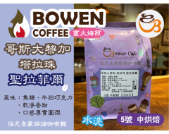 【伯元咖啡】中烘焙-哥斯大黎加-塔拉珠-聖拉菲爾【水洗】 咖啡豆半磅 手工挑豆 新鮮烘焙